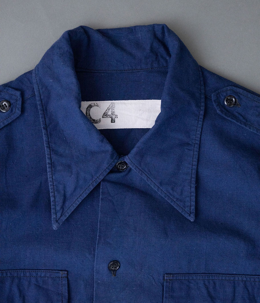 50's フランス軍オフィサーシャツ - Fresh Service NECESSARY or