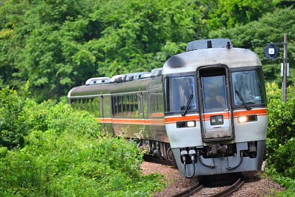 高山本線でキハ85系臨時特急「Hello！New ひだウォーキング号」運転