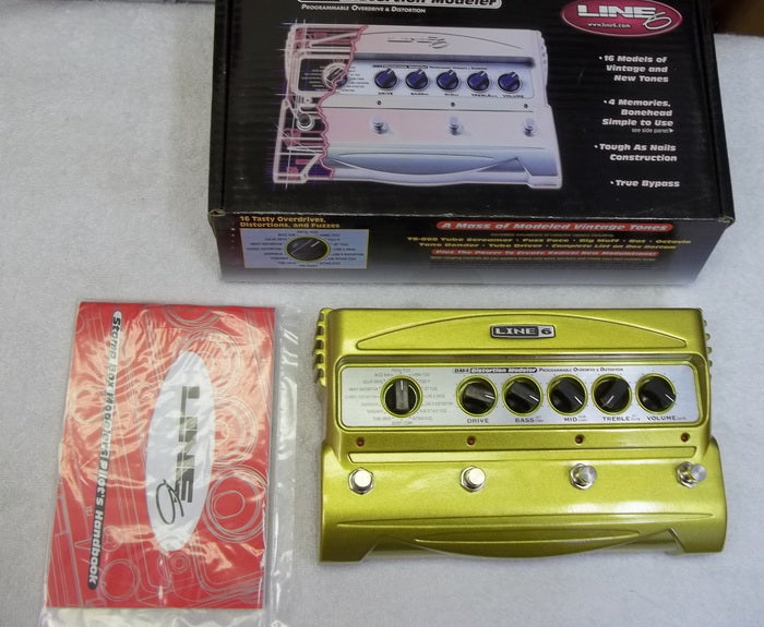 USED) Line 6 DM4 Distortion Modeller pedal – Rainbow Music Shop