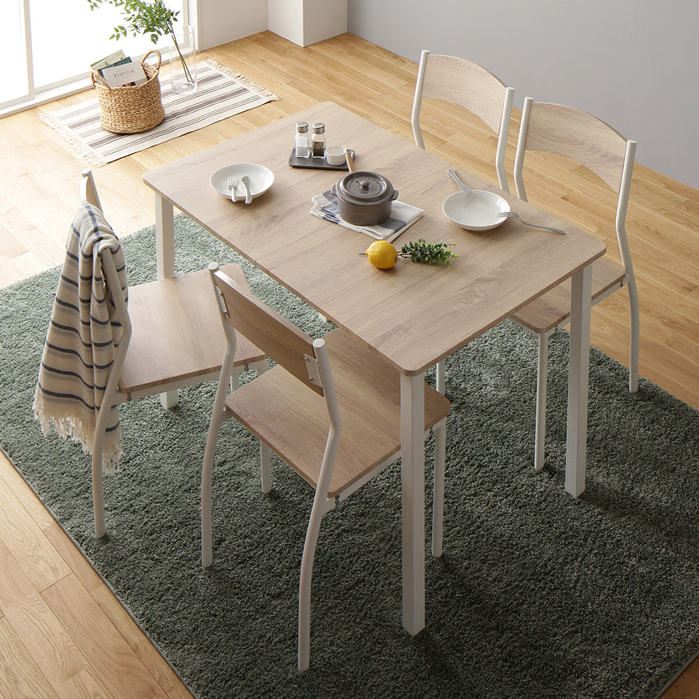 ダイニングチェア シンプルデザイン4脚セット/ シンプルで使いやすい