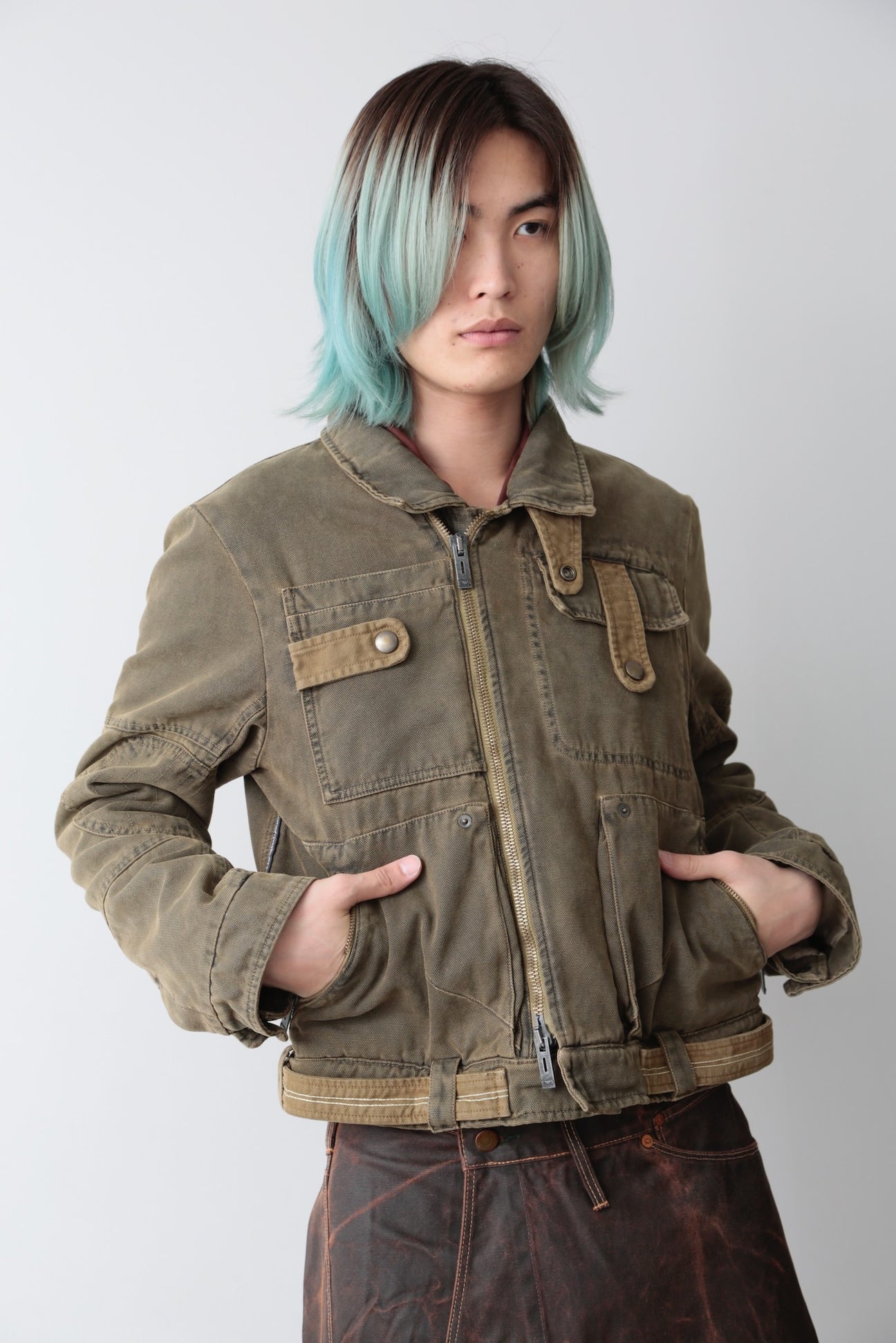 Emporio Armani Archive Zip Up Military Blouson – Rats Vintage