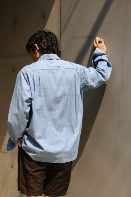 Unlikely OPEN COLLAR WORK CHAMBRAY WITH FLOWER - Blog