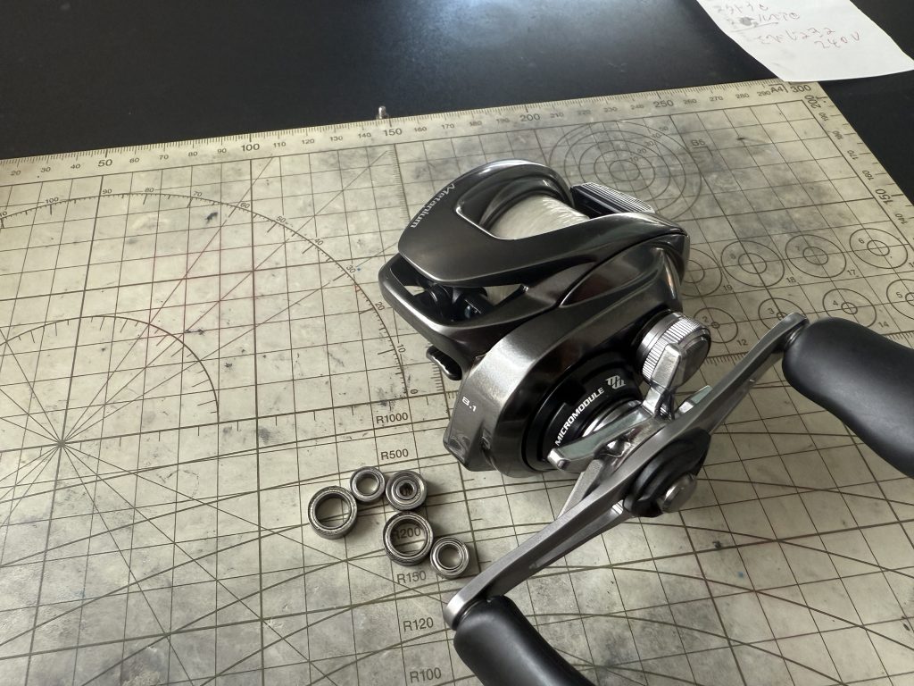 20メタニウムXG オーバーホール＜ハンドルの巻き心地の違和感