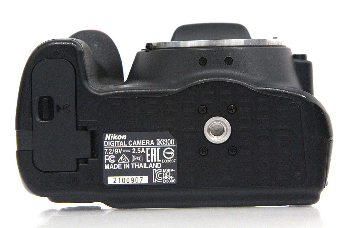 D3300 ダブルズームキット ブラック シャッター回数 約24400回以下