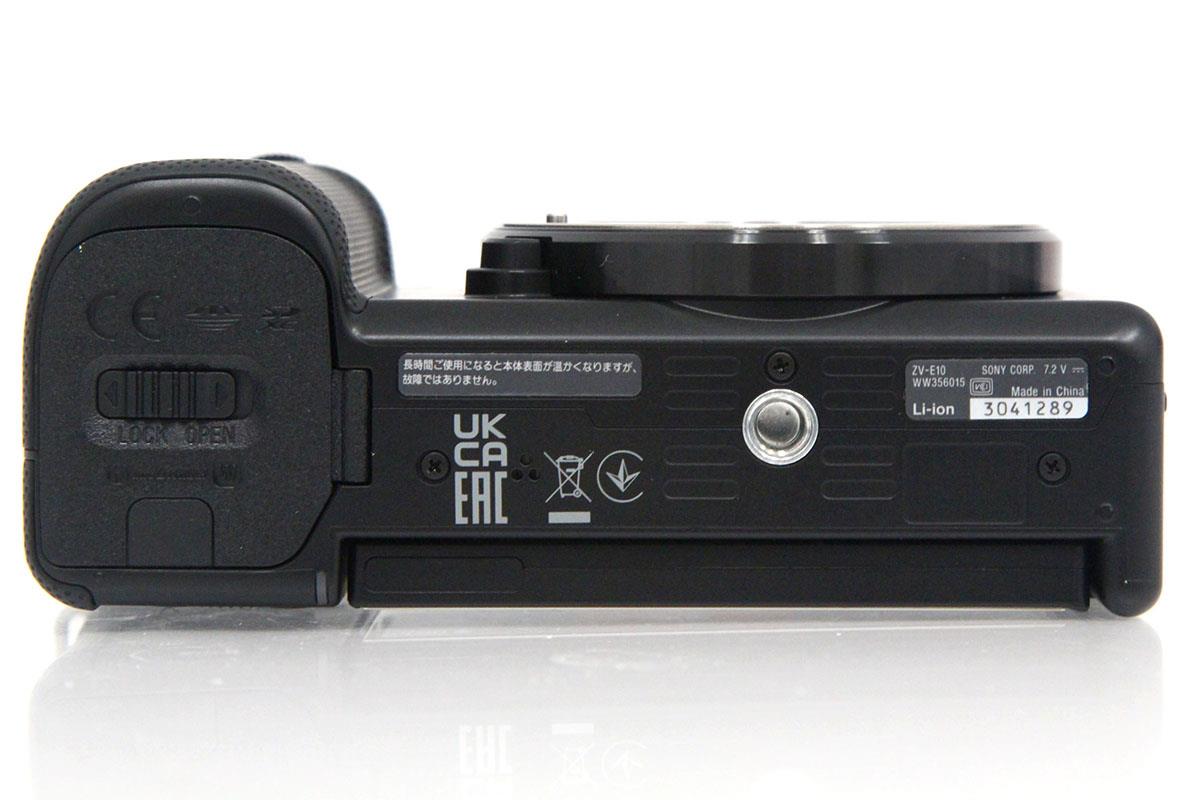 VLOGCAM ZV-E10 ボディ ブラック シャッター回数 約350回以下 γA4849