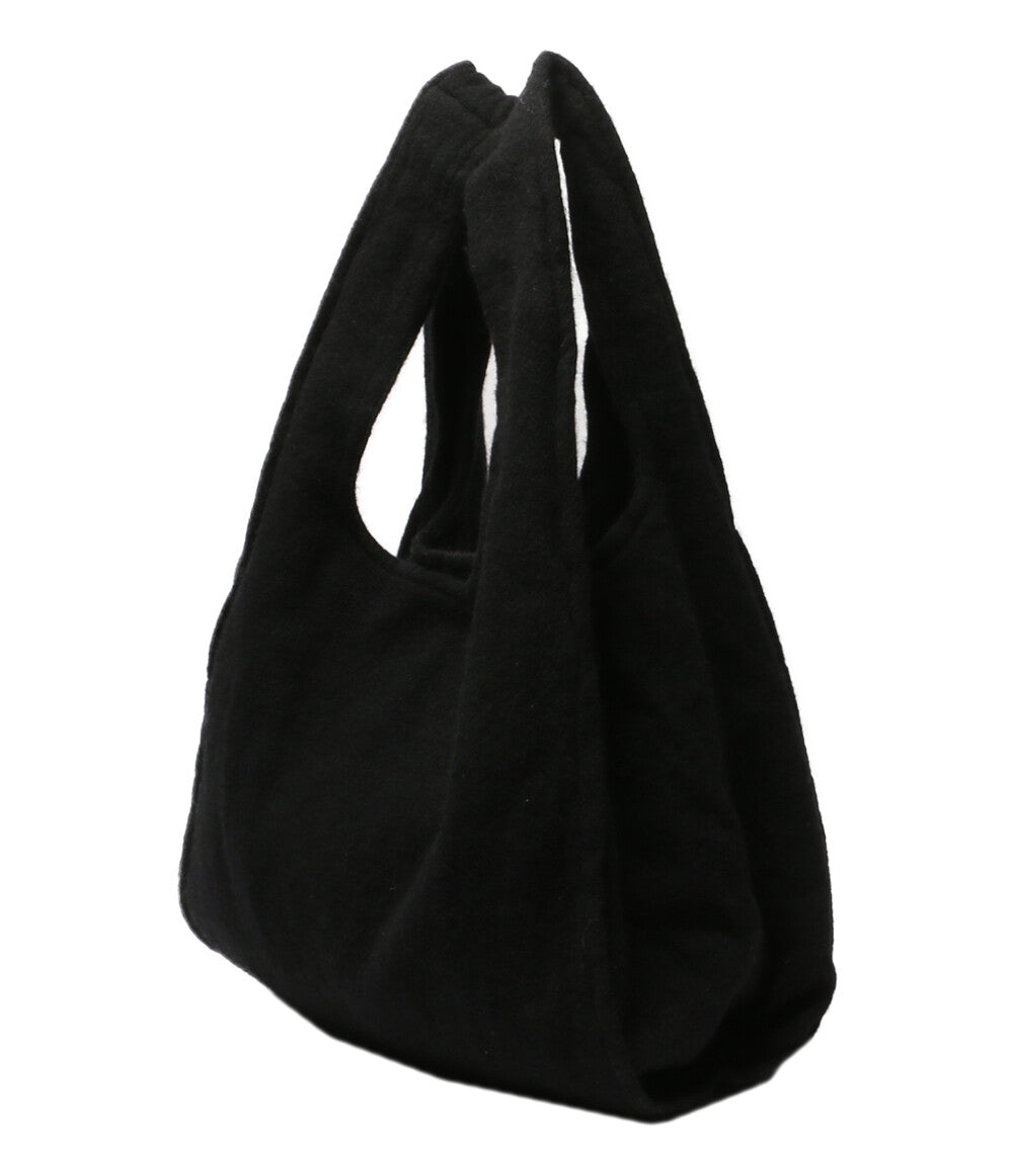 BLACK COMME des GARCONS ウールトートバッグ 1L-K201 メンズ ブラック