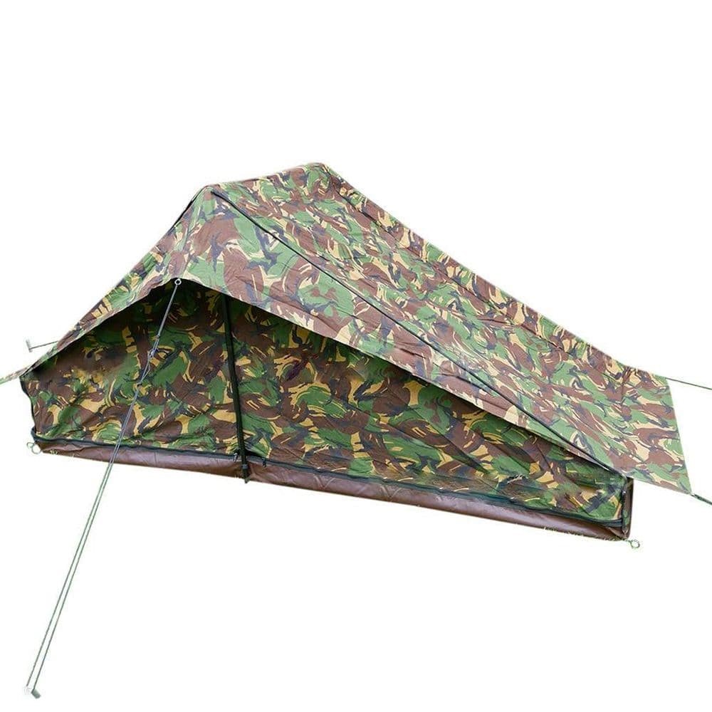 オランダ軍放出品 テントセット DPM迷彩柄 ペグ&ポール付き