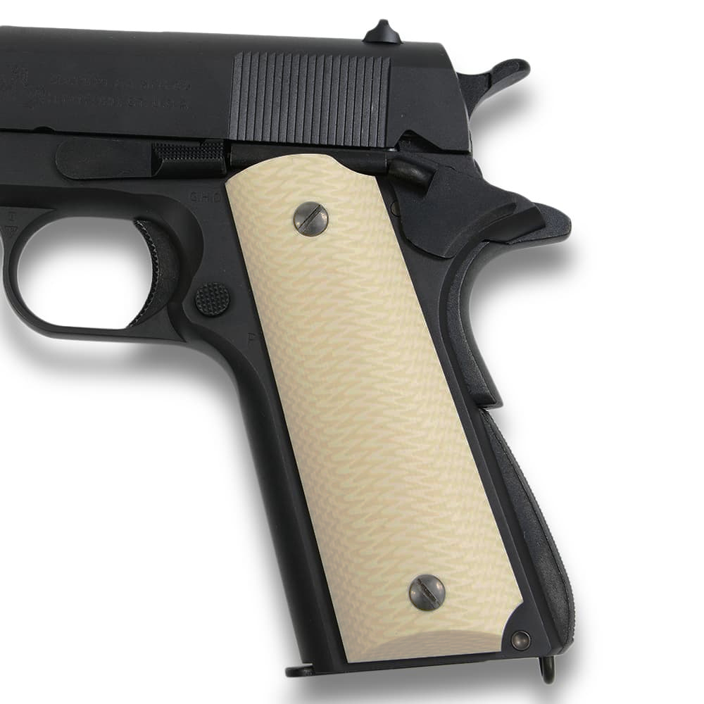 MGC コルト M1911A1 HW ガバメント 象牙グリップ ガスガン - メルカリ