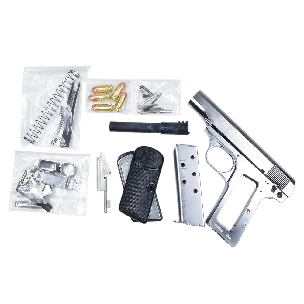 マルシン 発火式モデルガン M1910 組み立てキット シルバーABS 122309