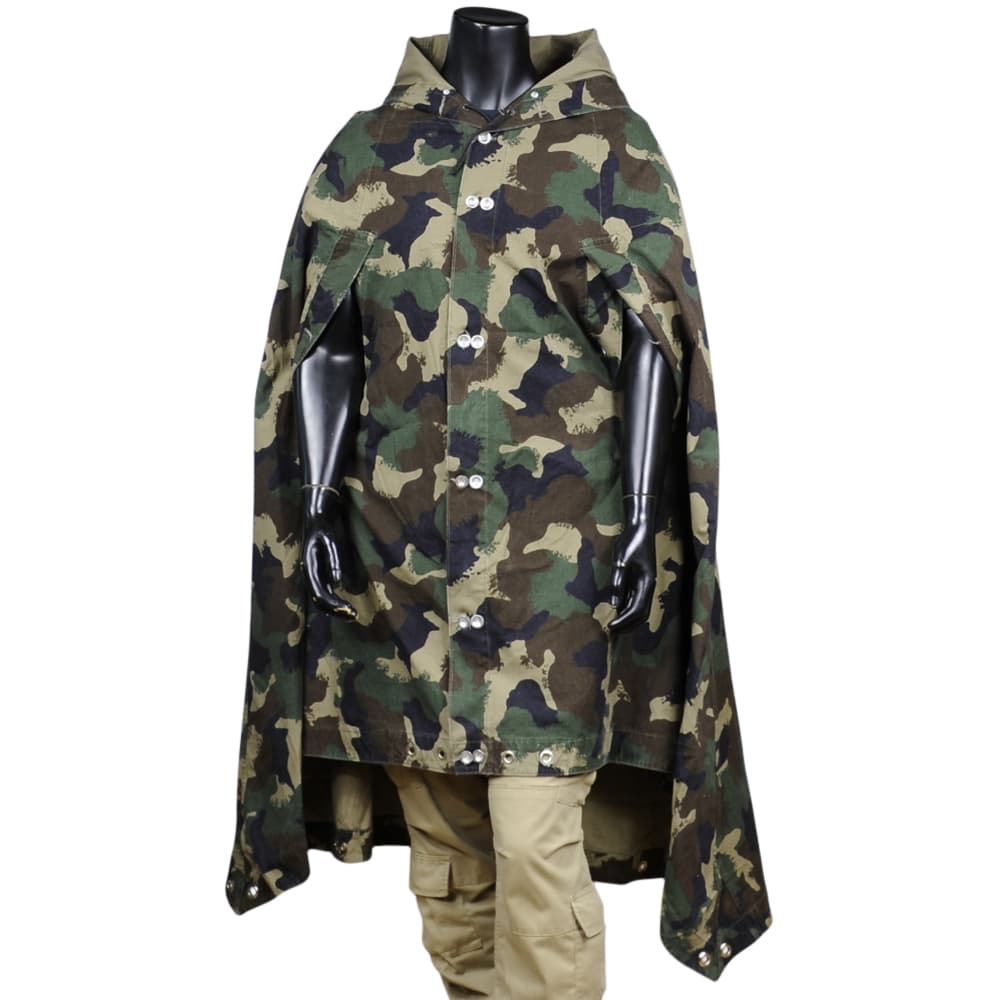 ハンガリー軍放出品 テントシート 軍幕 M1990迷彩 五角形 | ミリタリー