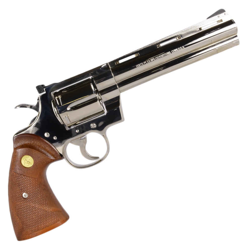 タナカ 発火式モデルガン コルト パイソン Rモデル 357マグナム 6