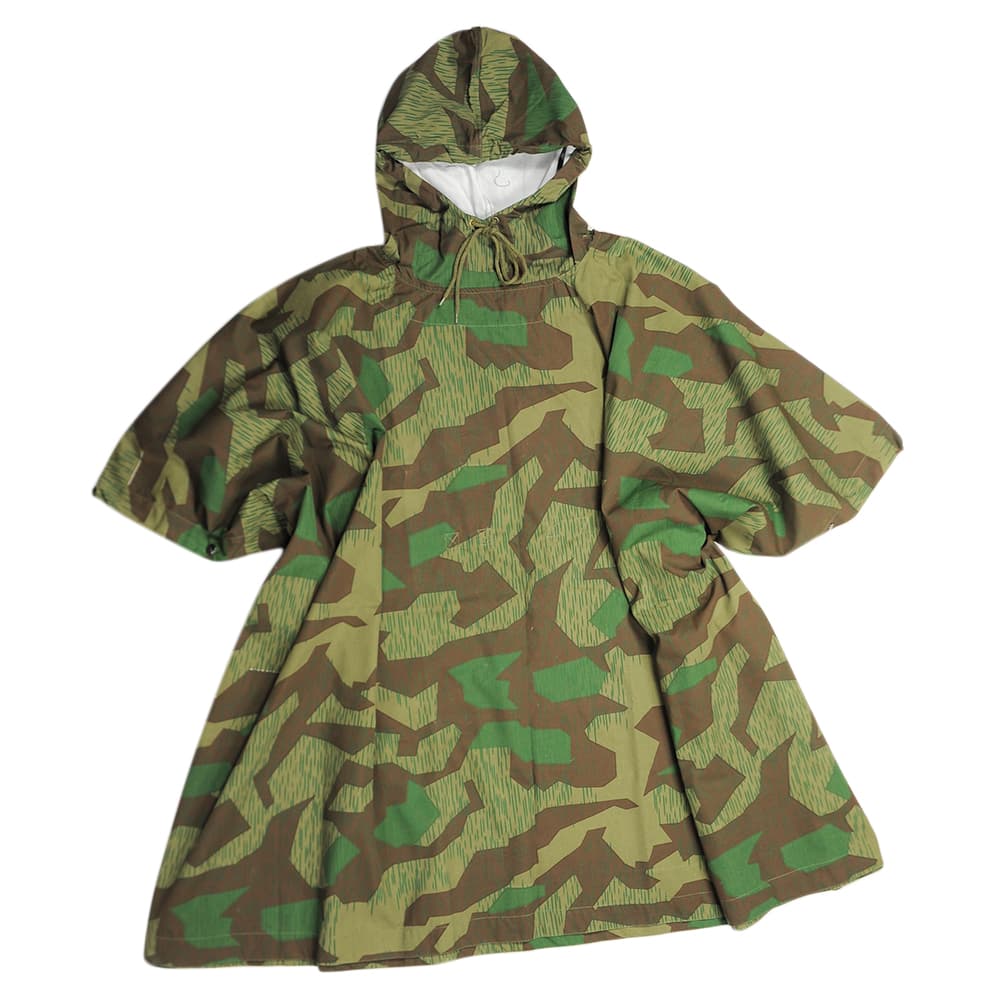 ドイツ軍放出品 ポンチョ 軍幕 Splittermuster スプリンター迷彩柄