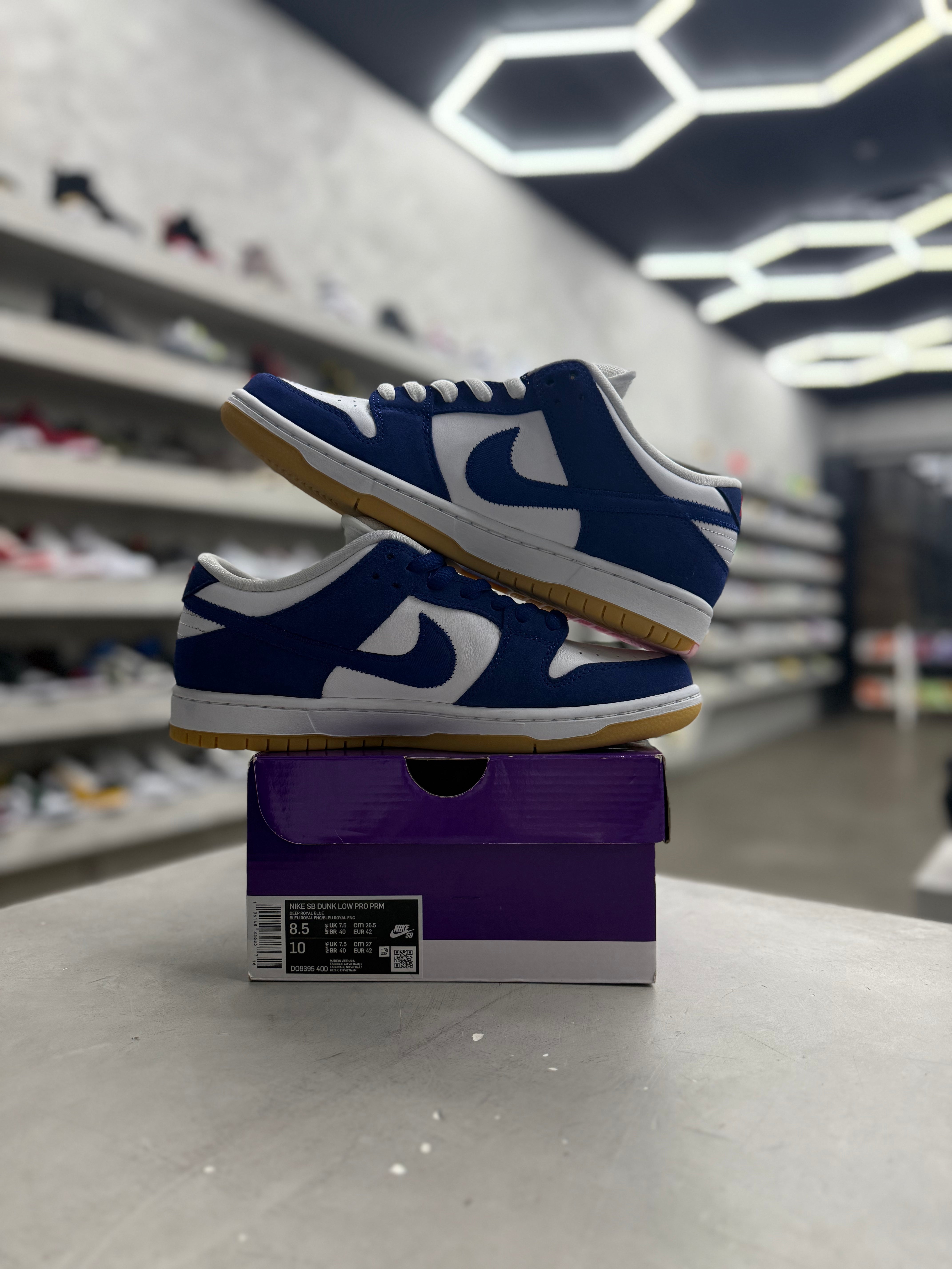 Nike SB Dunk Low Los Angeles Dodgers (NEW) (MISSING LACES