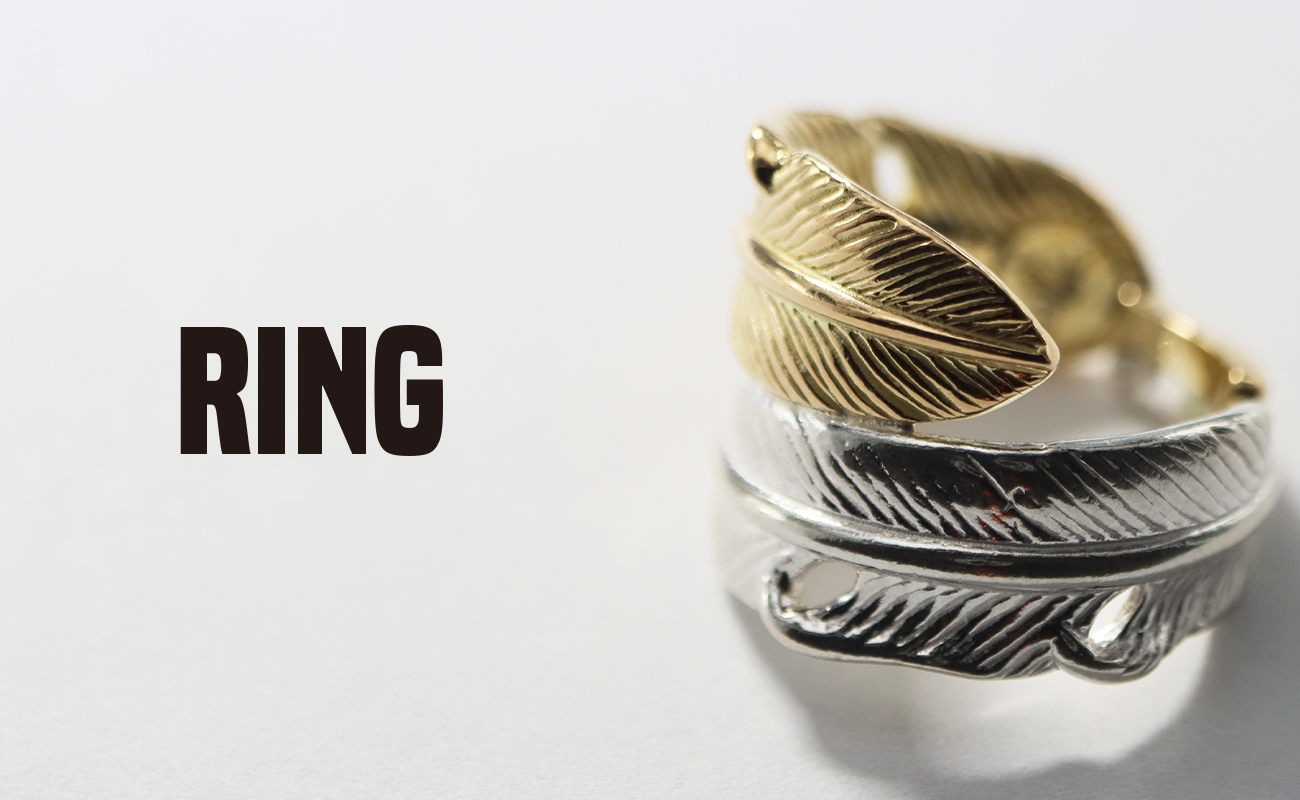 TADY&KING[ORDER ITEM]アラベスク平打ちリングK18ウルフ 特注アイテム