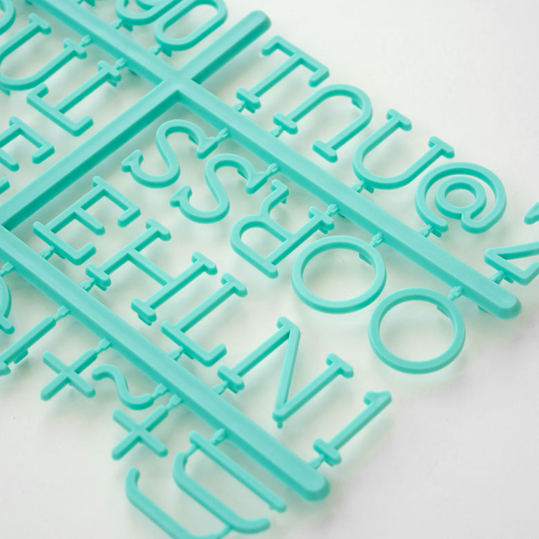 メール便対応】レターボード用文字パーツ アルファベット 191ピース