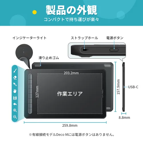 Deco M & Deco MW 洗練されたデザインと高性能を兼ね備えたペン