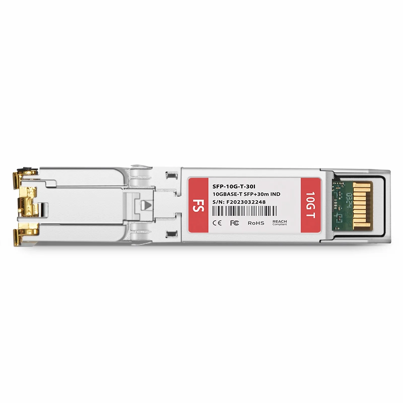 産業用 Cisco互換 10GBASE-T SFP+光トランシーバーモジュール (銅製