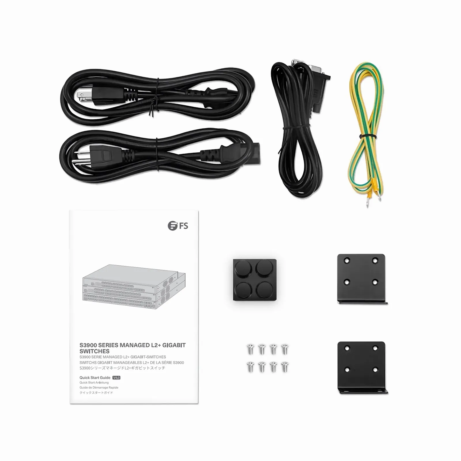 FS S3900-24F4S-R、16ポート ギガビットイーサネットL2+スイッチ - FS