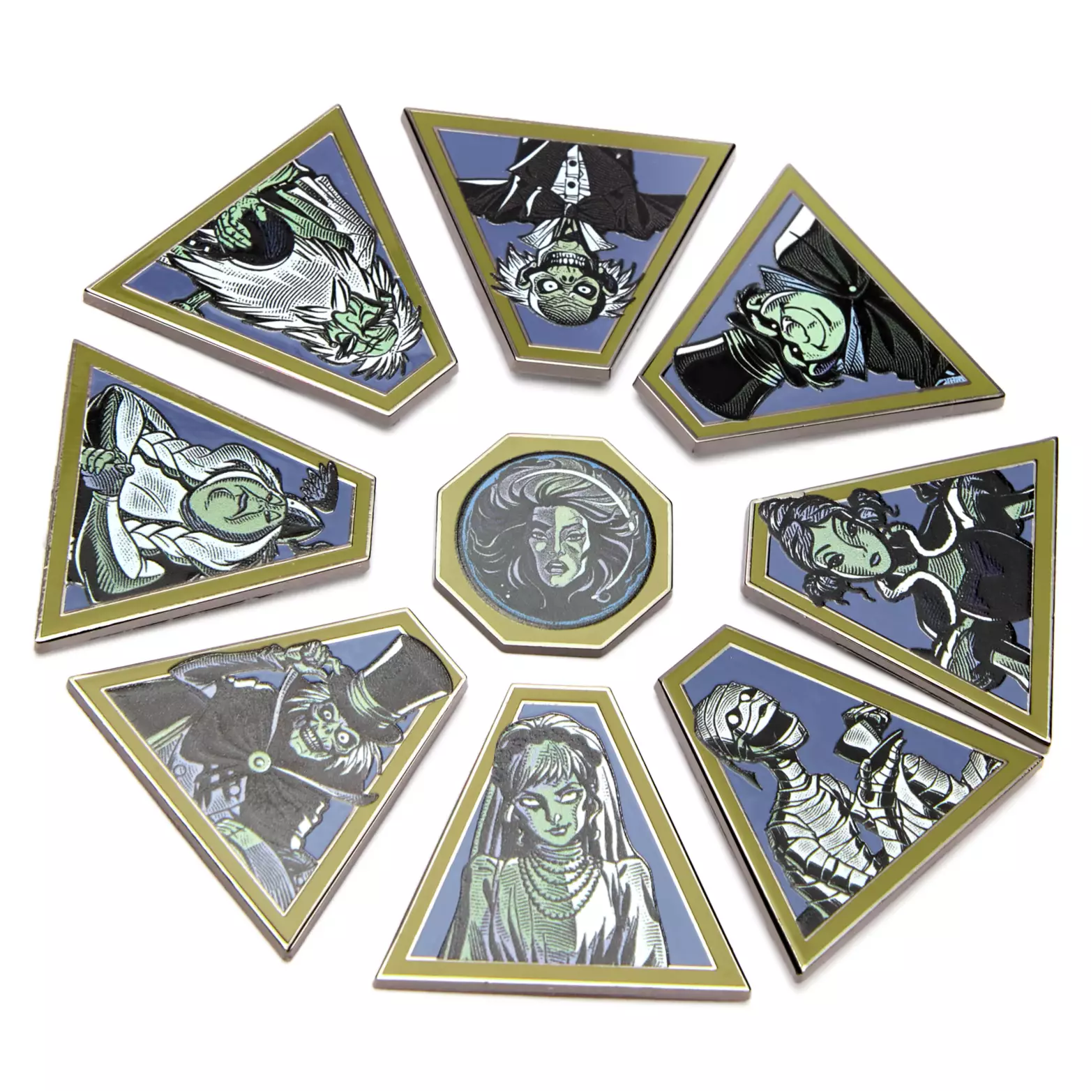 Haunted Mansion Mystery Pin Set Available at Magic Kingdom - WDW