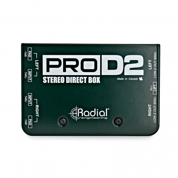 Radial ProD2 Stereo Passive DI Box at Gear4music
