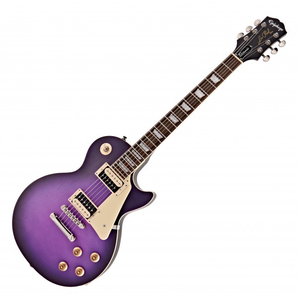 Epiphone Les Paul Classic Worn, Worn Violet Purple at Gear4music