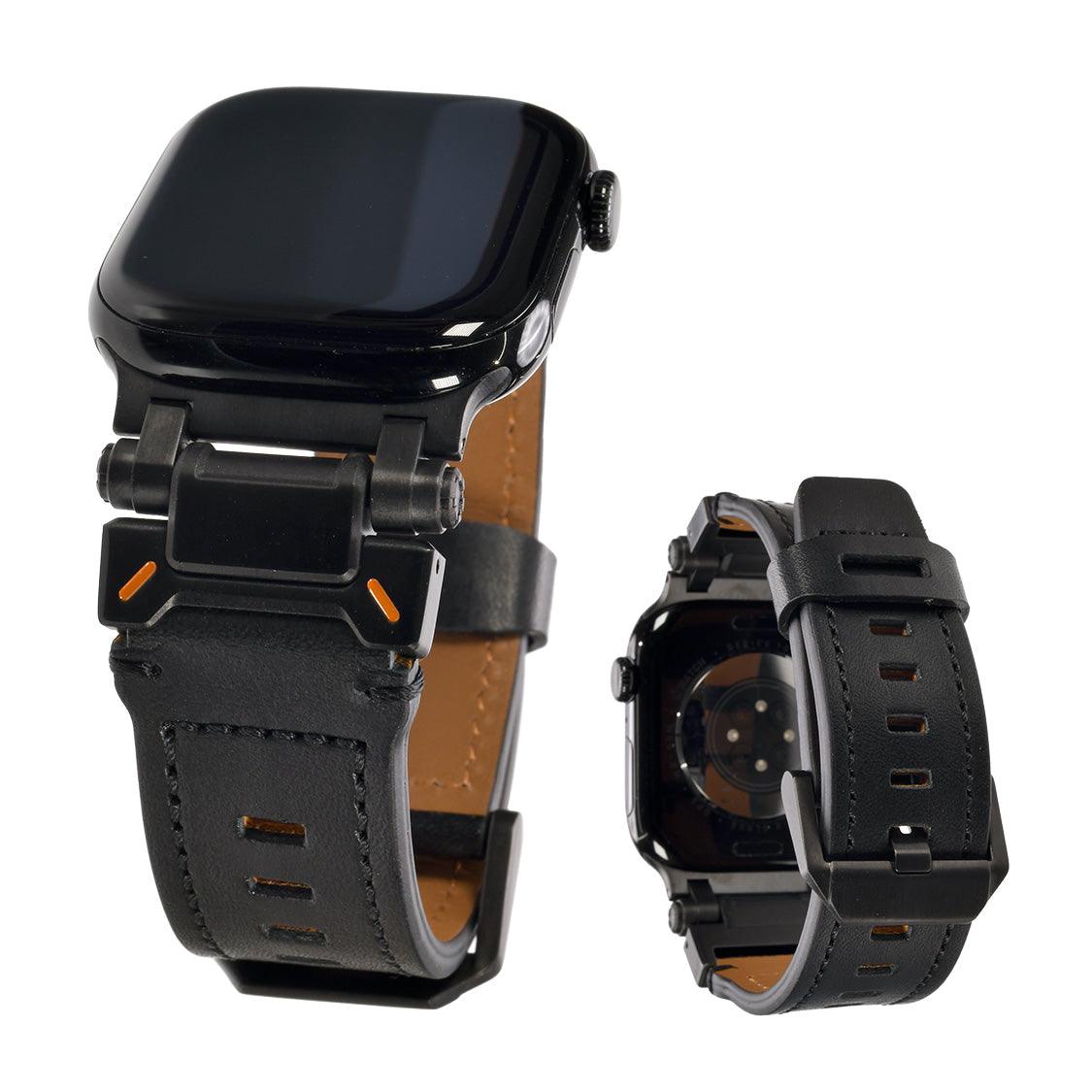 アップルウォッチ バンド 革 高級 メンズ | SOLID 刀 カタナ 古