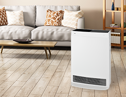 プラズマクラスターイオン発生機能と空気清浄機が付いたガスファン