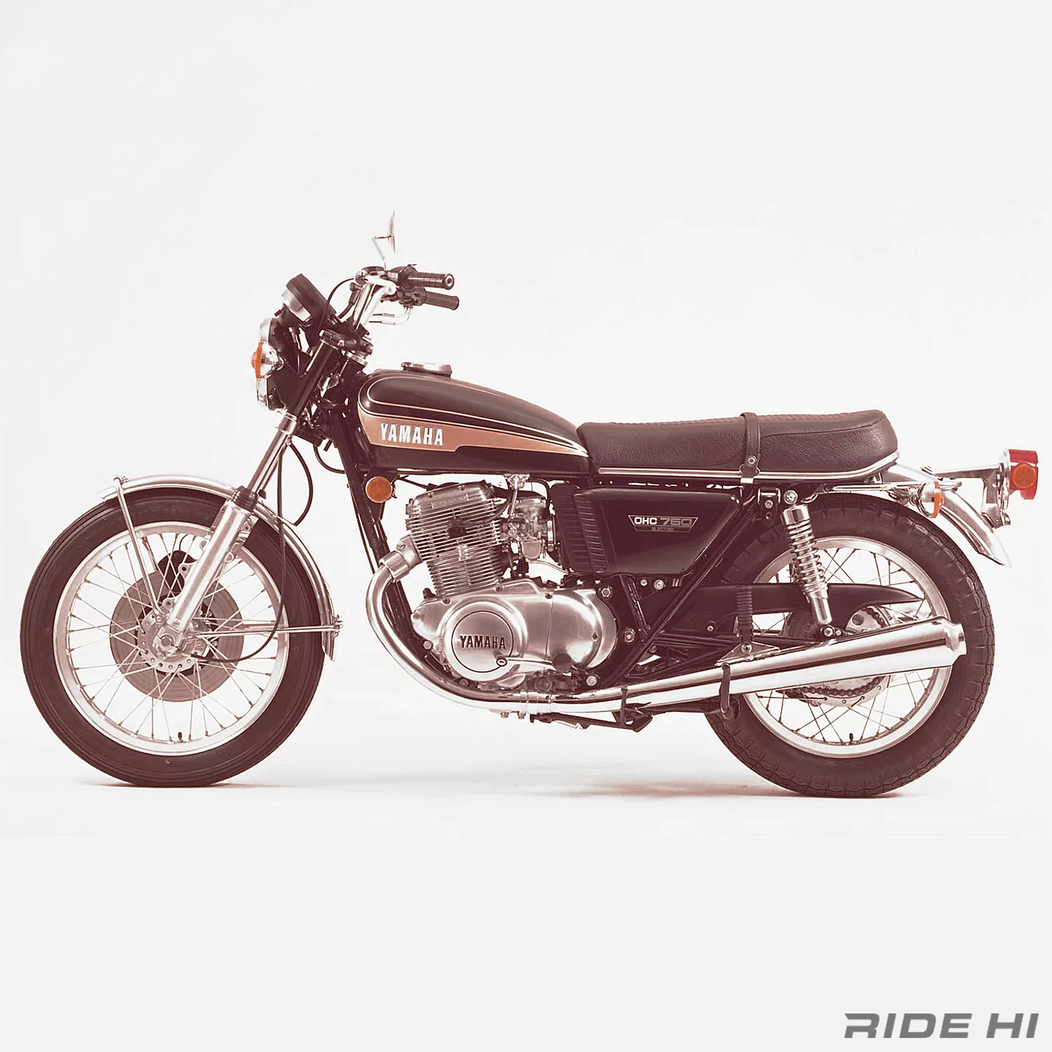 ヤマハ初のナナハンは大人のまろやかな快適さを標榜したビッグツイン