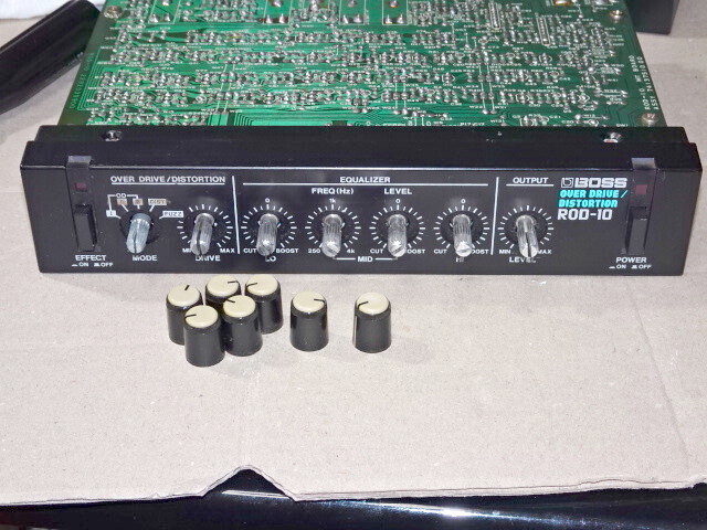 BOSSハーフラックシリーズROD-10のメンテナンス: ナンチャッテ技術者の