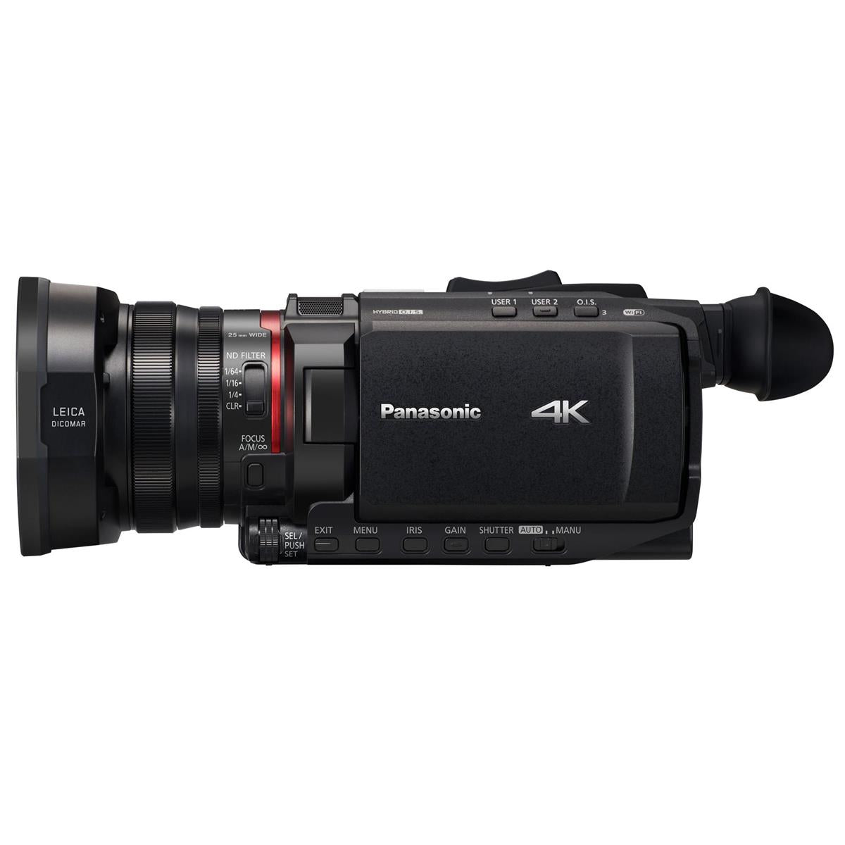 Panasonic HC-X1500 4K Professional Camcorder with 24x Optical Zoom