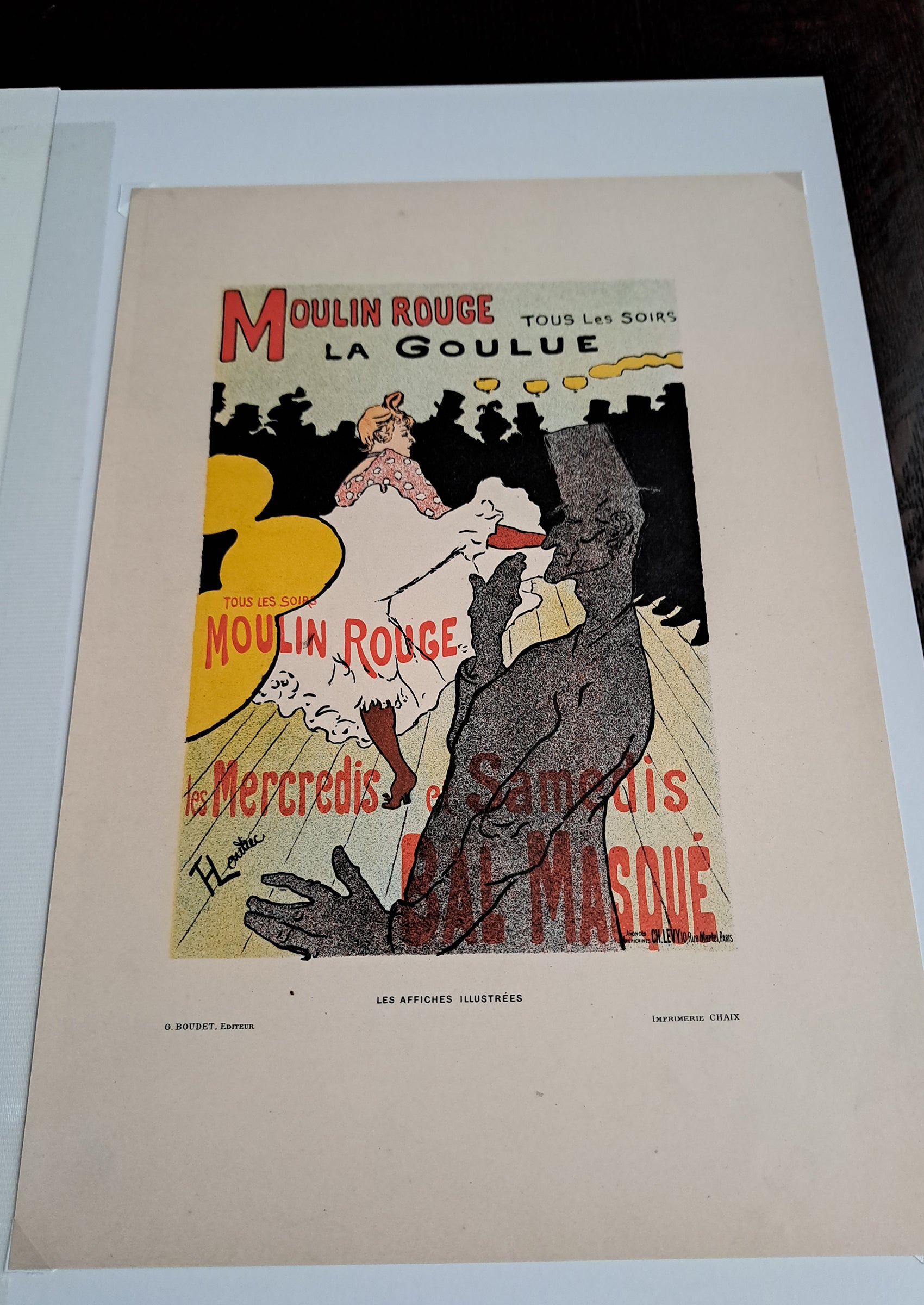 トゥールーズ＝ロートレック ≪ムーラン・ルージュ・ラ・グーリュ