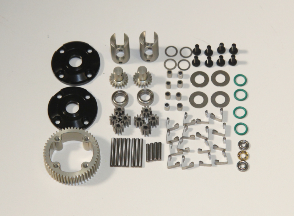 YD2 ALUMINUM C-LSD (Centrifugal) CLSD Differential Assembly Unit