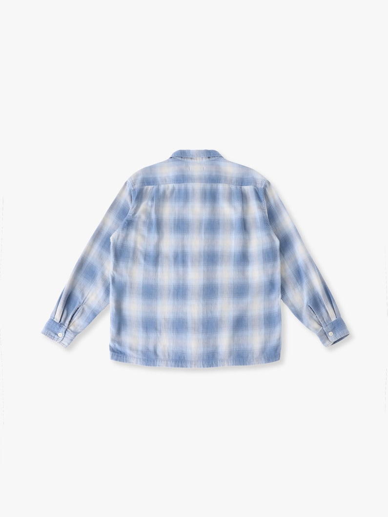 ヘリンボーン オンブレチェック シャツ｜RHC(アールエイチシー)｜Ron