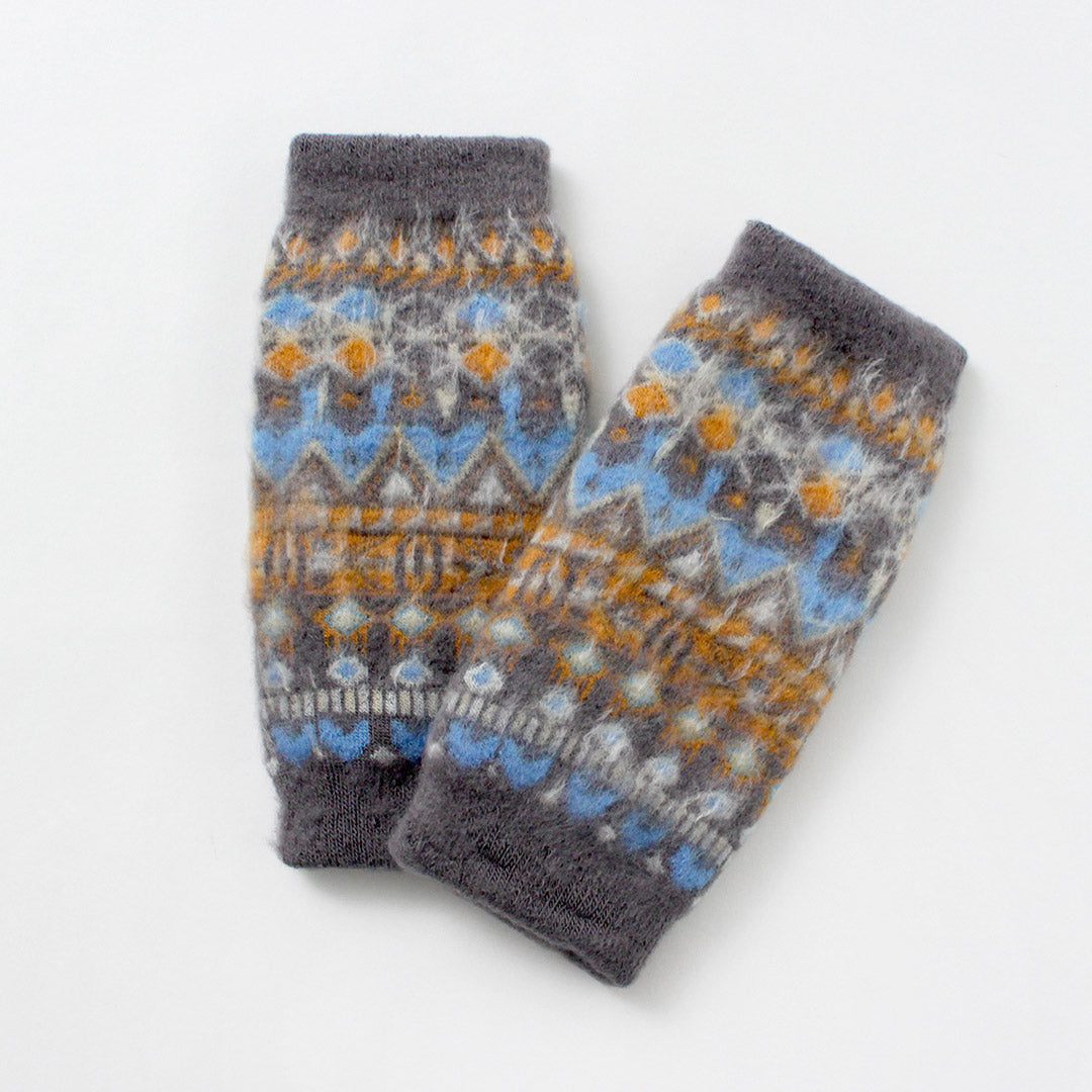 meri ja kuu（メリヤクー） フェアアイル レッグ＆アームカバー 編む