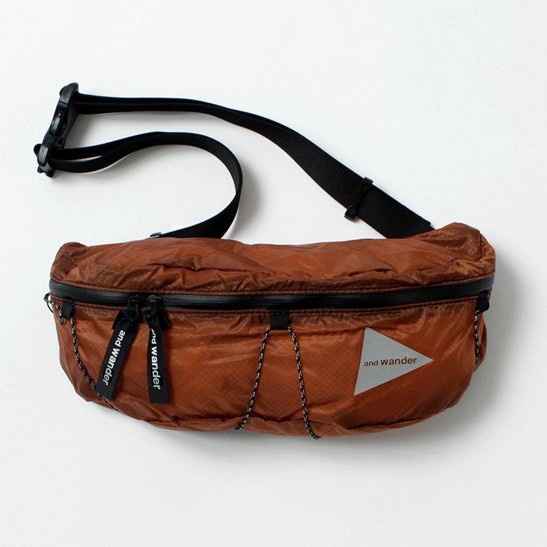 AND WANDER（アンドワンダー） シル ウェスト バッグ / ボディバッグ