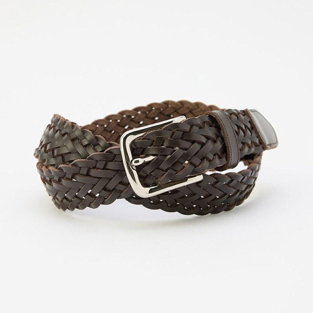 GLENROYAL（グレンロイヤル） ブライドルレザー メッシュベルト