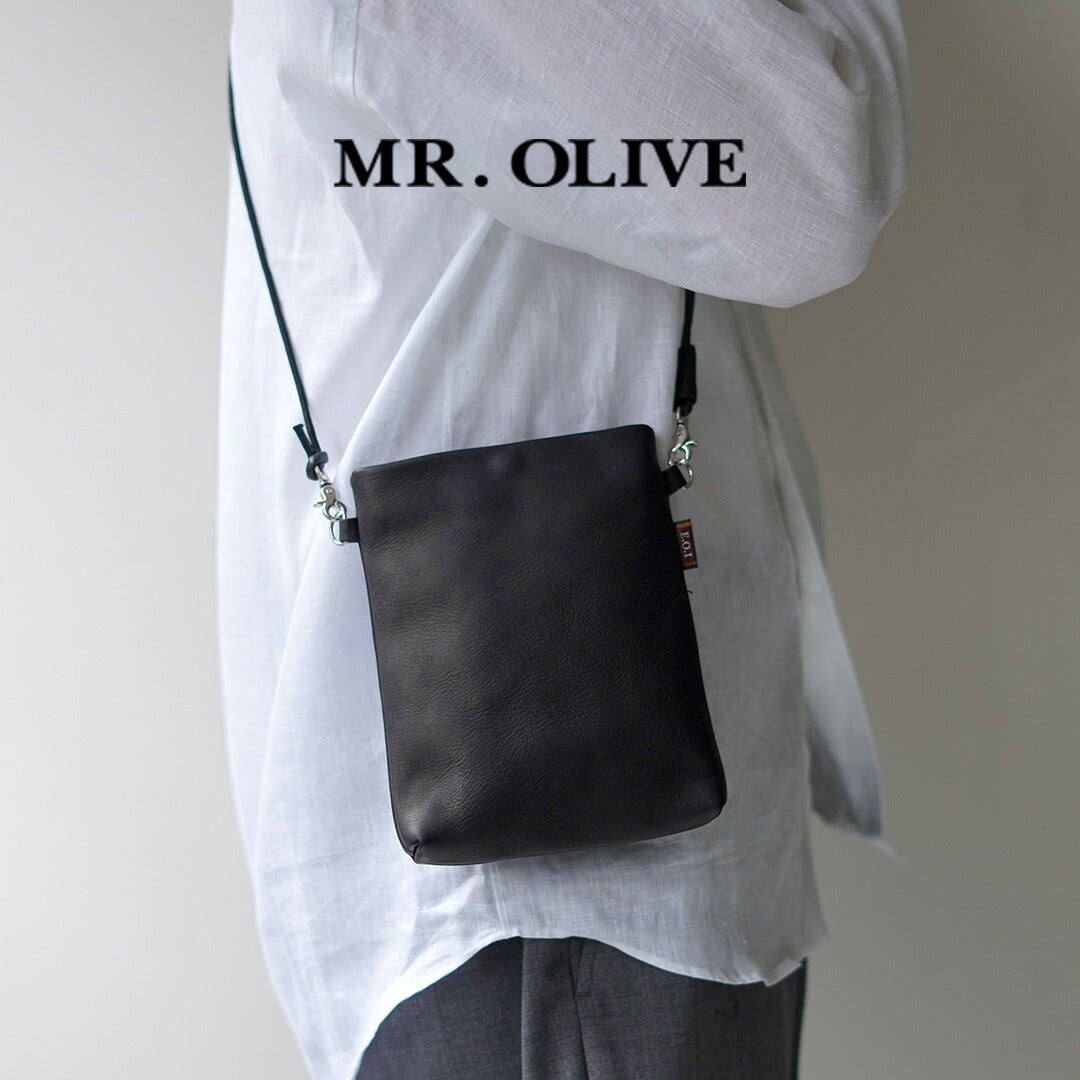 MR.OLIVE（ミスターオリーブ） タイニー サコッシュ インパーマレザー