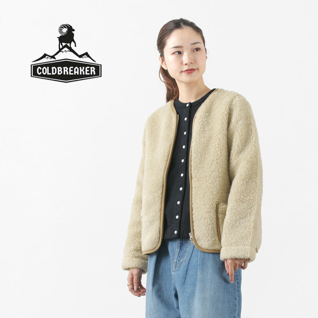 50％OFF】COLDBREAKER（コールドブレーカー） ボアウール ジップ