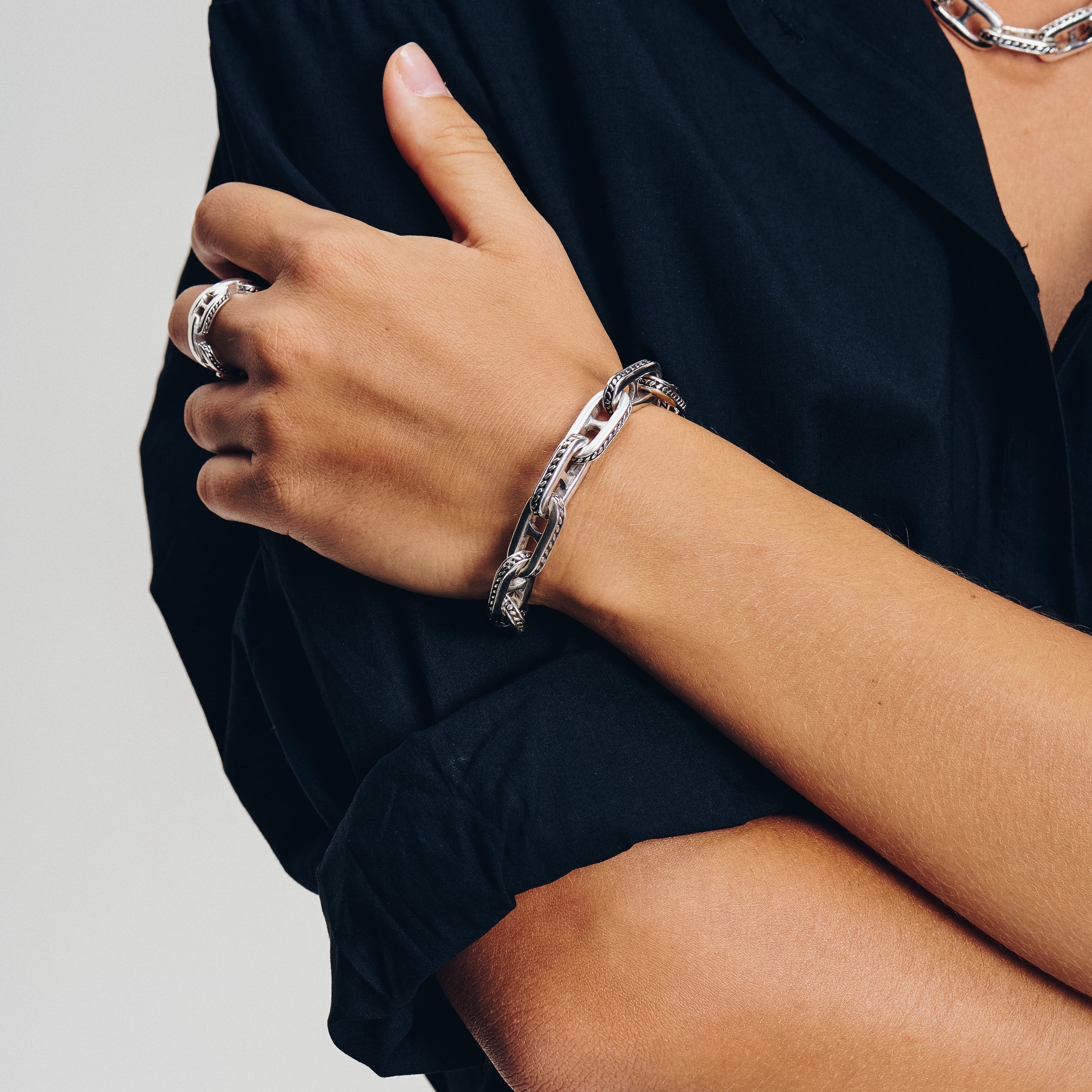 Sterling Silver Forge Bracelet - Handcrafted in Bali – Ryan Christian