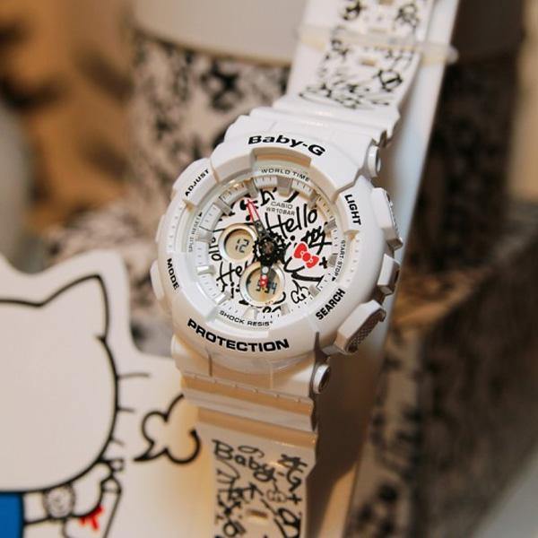 CASIO Baby-G x Hello Kitty Limited Edition Watch BA-120KT-7A
