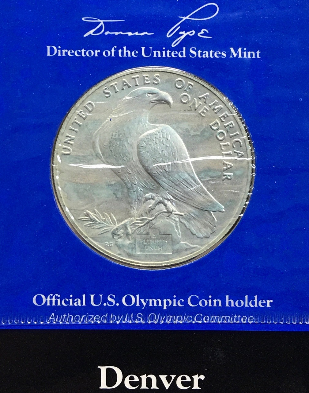 ロサンゼルスオリンピック 1ドル銀貨 1984年五輪記念銀貨 3枚セット 未