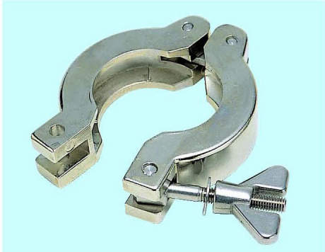 佐藤真空 配管部品 アルミクランプ ALR－40｜総合的理化学機器