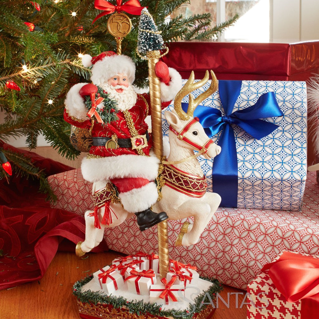 Ruby Anniversary Carousel Possible Dreams Santa 4052440 | santas.com