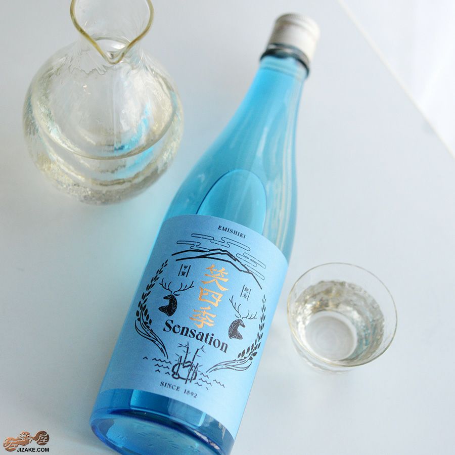 ◇笑四季 Sensation 純米青ラベル 火入れ | 日本酒専門店 佐野屋