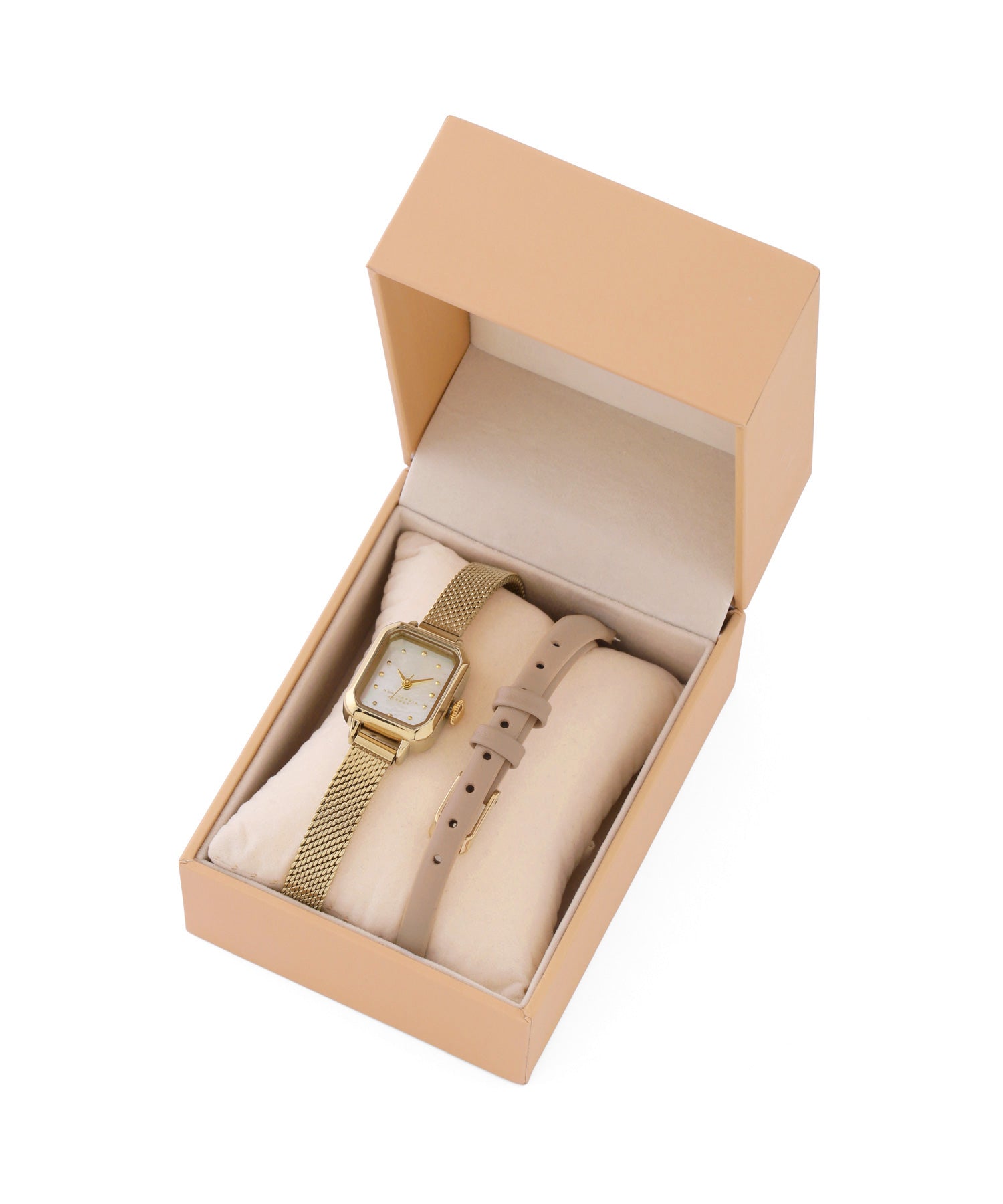 ANEMONE】スクエアフェイス2WAYウォッチ｜アネモネ・シエナロゼ