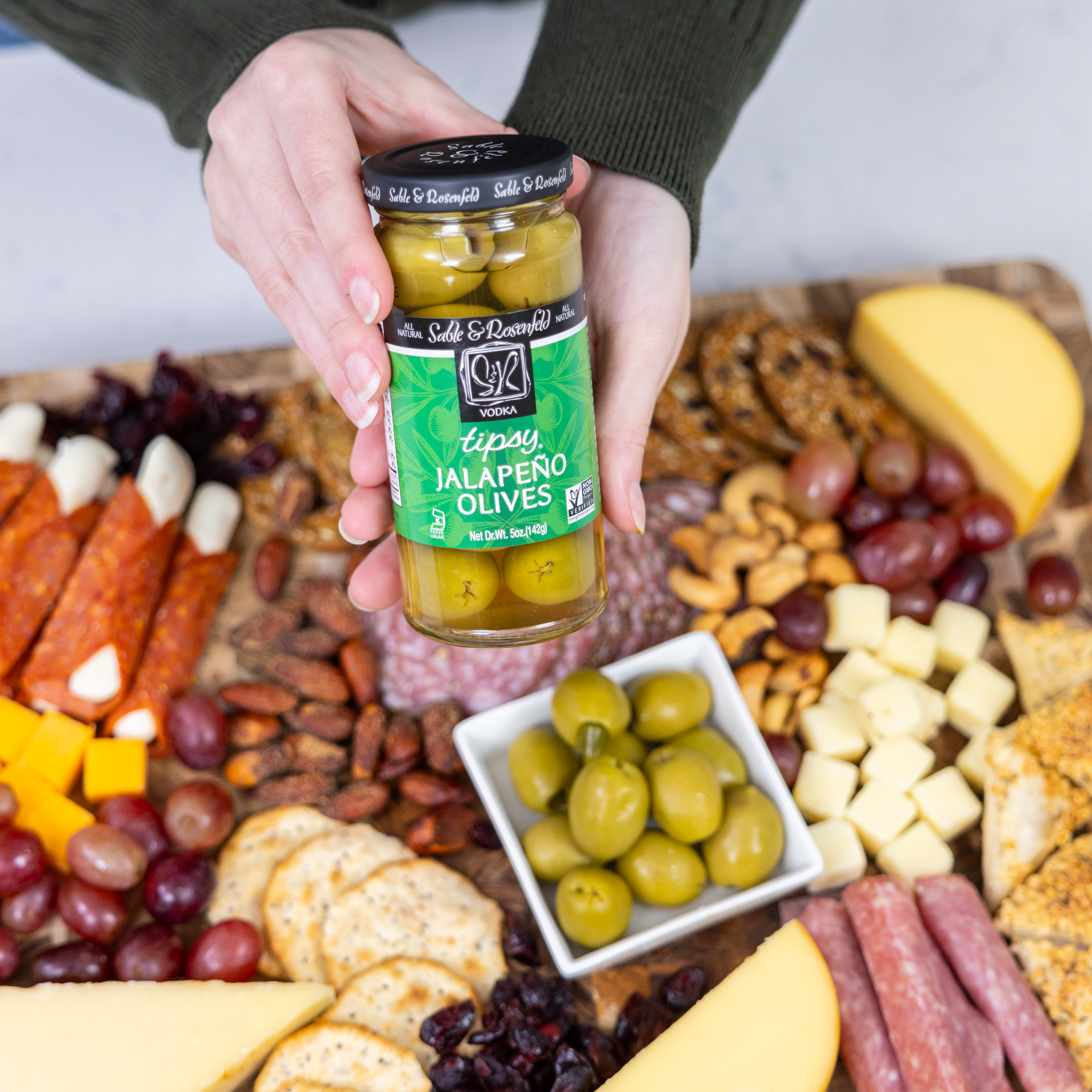 Sable & Rosenfeld | Tipsy Vodka Jalapeño Olives – sableandrosenfeld