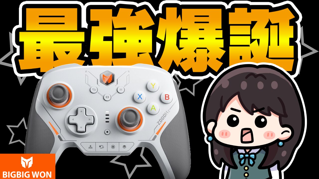 レビュー】BIGBIG WON BLITZ2！現状スペック最強のコントローラー