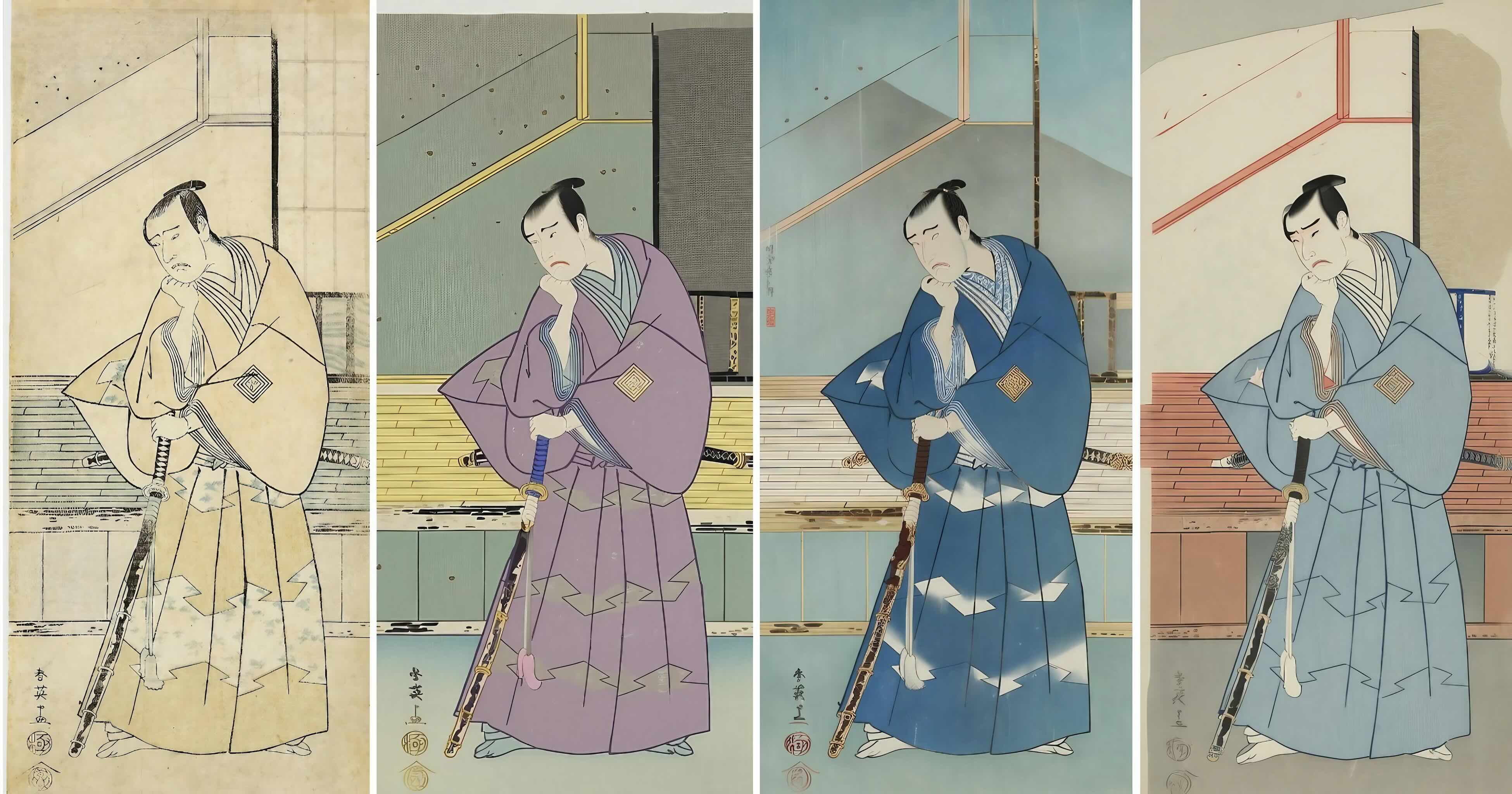 日本の美を学んだAI：浮世絵風画像生成モデルEvo-Ukiyoeと浮世絵カラー