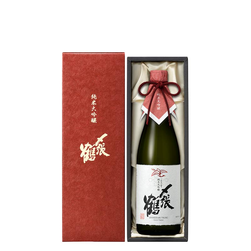 〆張鶴 純米大吟醸 RED LABEL | 新潟地酒を通販でも「〆張鶴」特約店