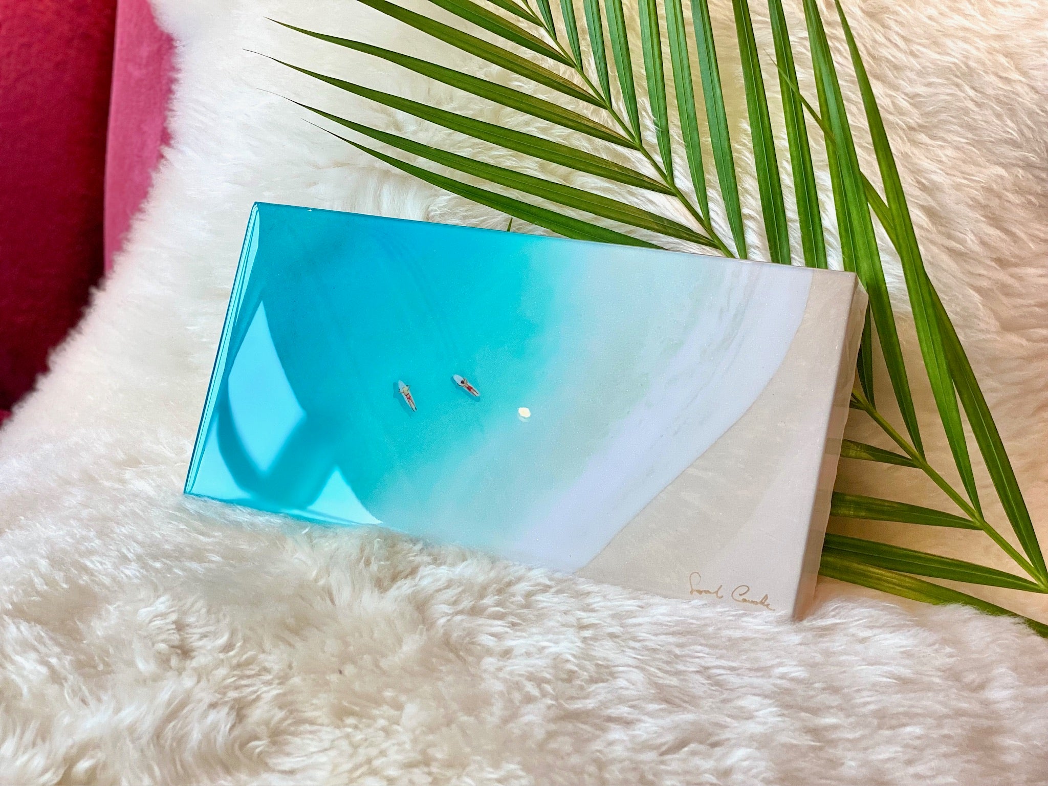 Sarah Caudle / サラカードル】”Getaway ”Open Edition Resin Art on